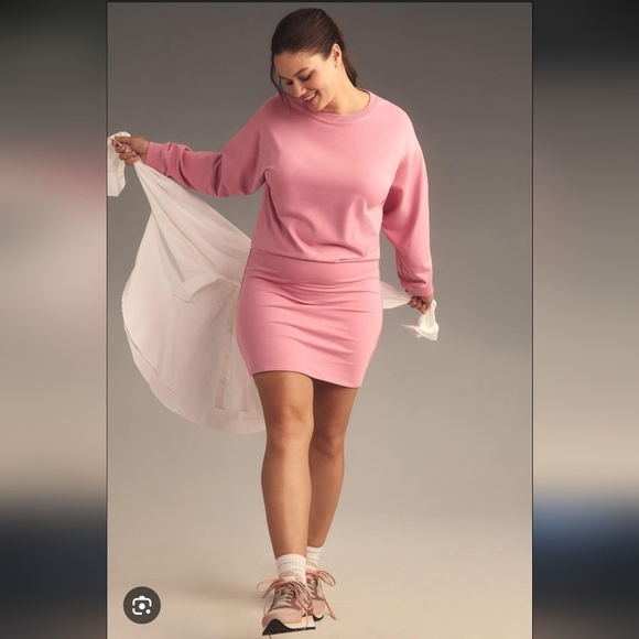 L*Space x Anthropologie Groove Dress In Pink Lady - Picture 3 of 8